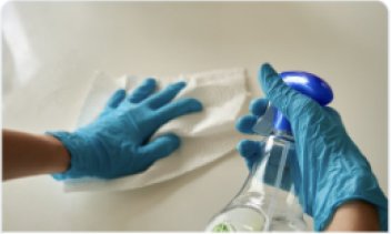 Cleaning and disinfection